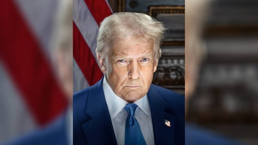 donald trump, retrato oficial, presidência dos Estados Unidos, EUA, estados unidos, trump